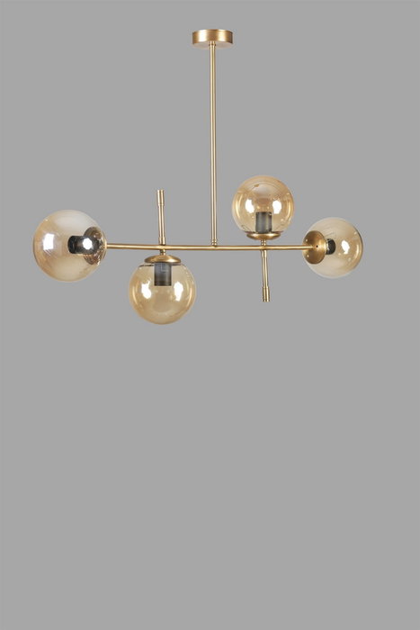 Opviq Favori 4 Lü Eskitme Bal Camlı Avize Dorado Opviq Favori 4 Lü Eskitme Bal Camlı Avize Dorado